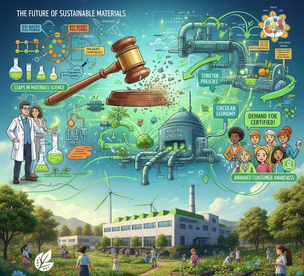 What Is PLA? Ultimate Guide to Biobased Fully Biodegradable Industrial Plastics 8 Future of Sustainable Materials