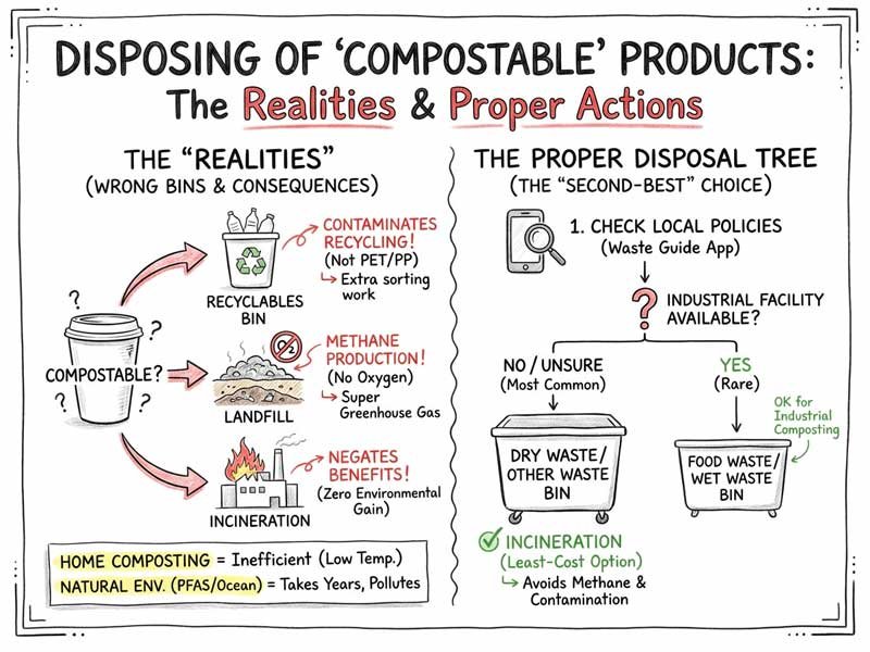 What Is Compostable Plastic? The 2025 Ultimate Guide 6 How to Dispose of Biodegradable & Compostable Bags?