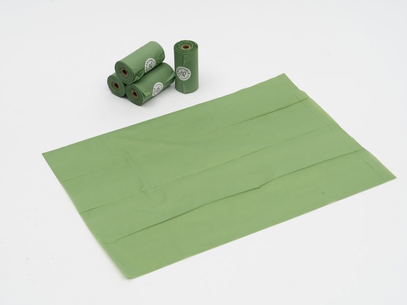 Flat Top Flat Bottom Dog Poop Bag