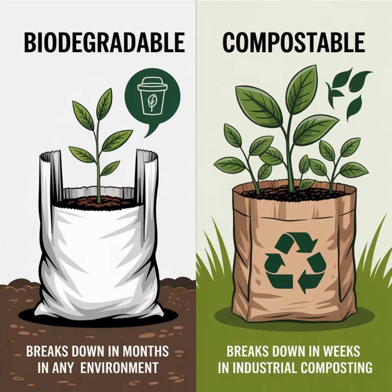 How to Check Compostable Bag Quality (10 Simple Tests You Can Do at Home) 5 Biodegradable vs Compostable Bags