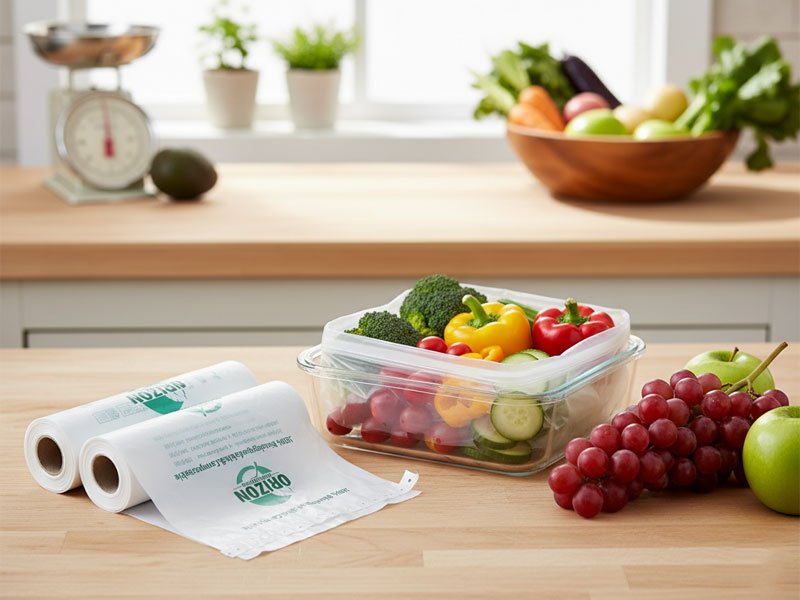 Clear Compostable Produce Bags