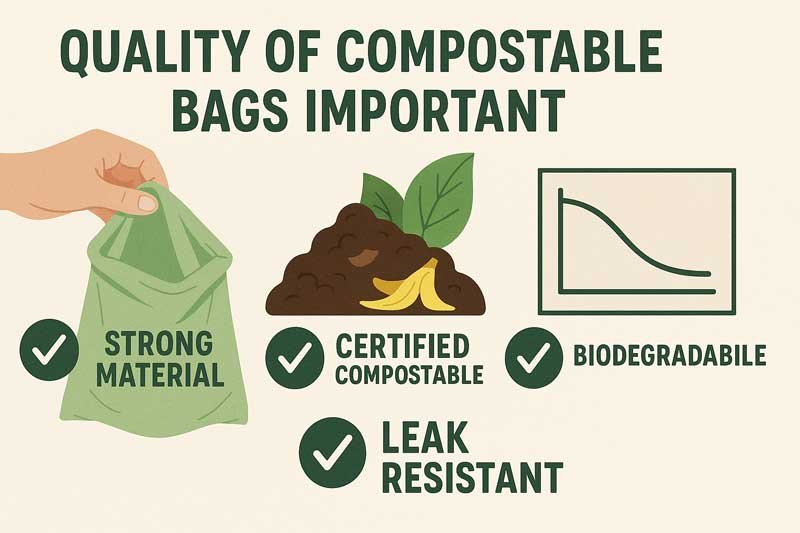 How to Check Compostable Bag Quality (10 Simple Tests You Can Do at Home) 3 Quality of Compostable Bags Important
