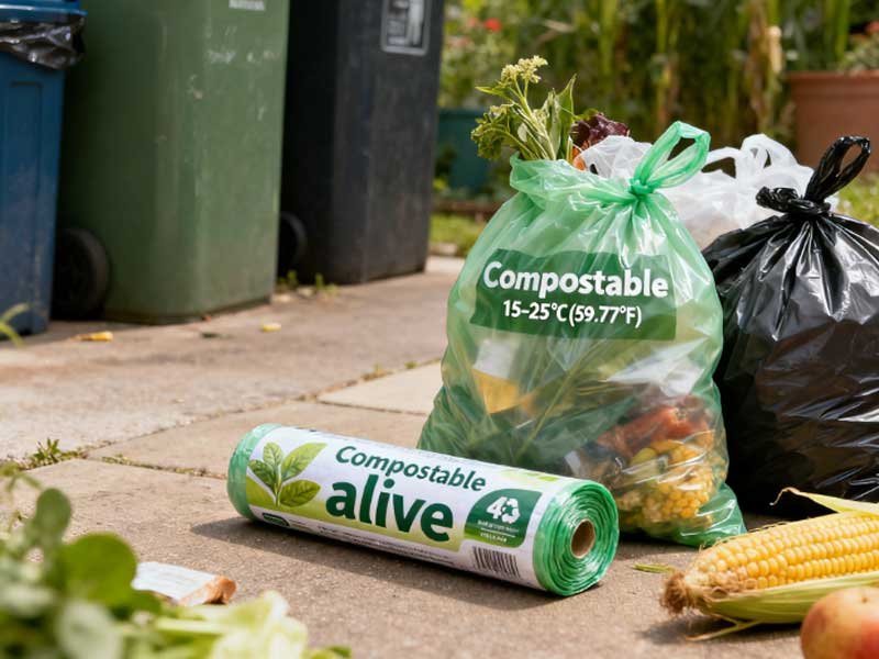Temperature Conditions for Storing Compostable Bags