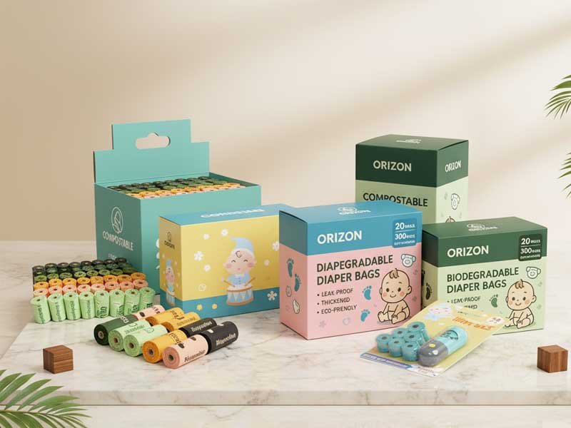 Biodegradable Nappy Bags Manufacturer