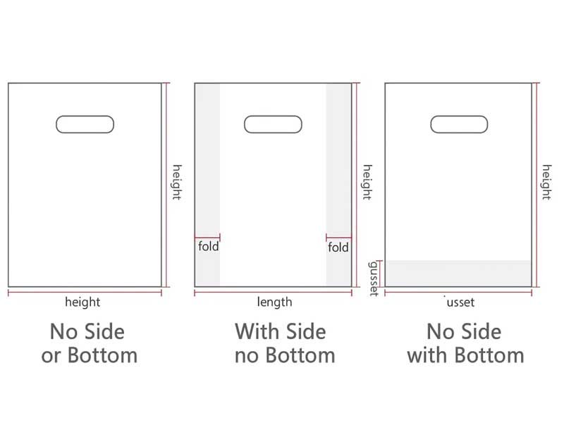 Compostable Die Cut Handle Bags