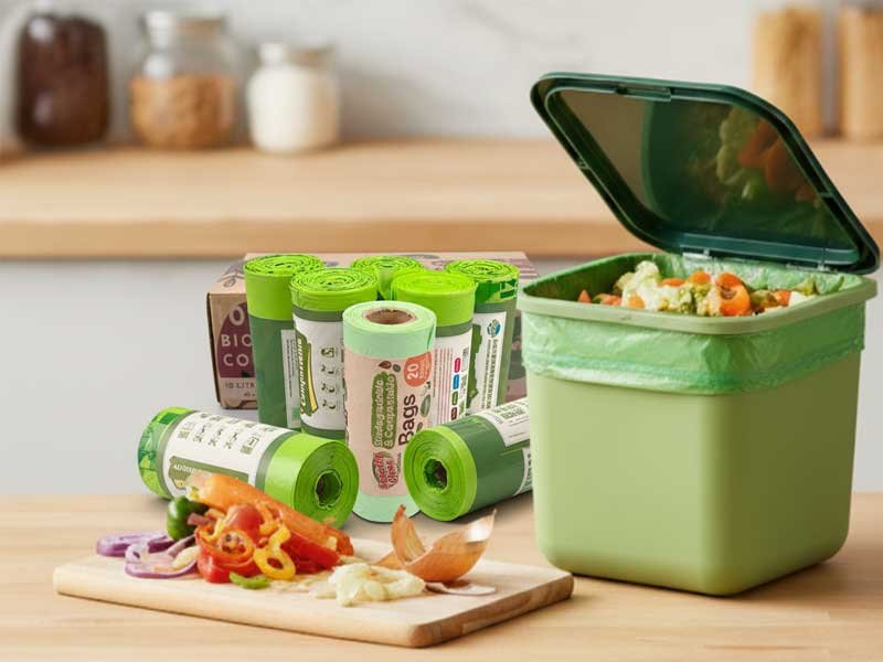 Compostable Kitchen & Food Waste Bags