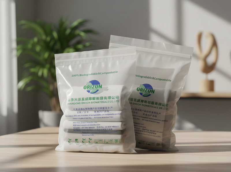 Compostable clothing bags