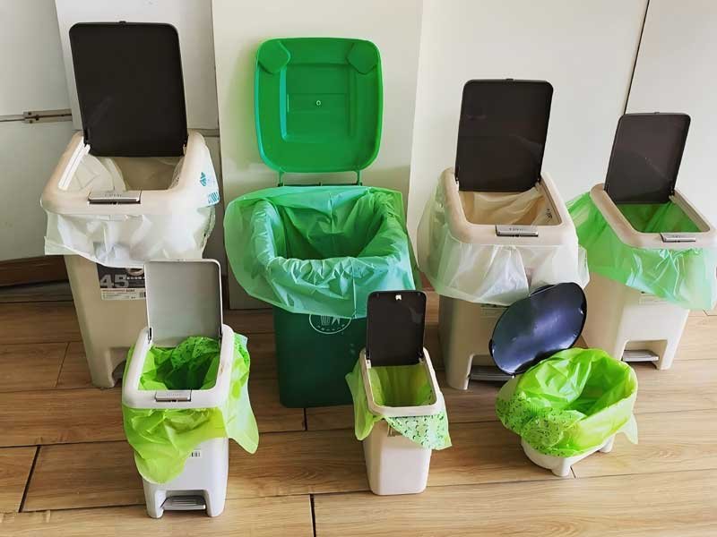 Best Compostable Trash Bags of different sizes