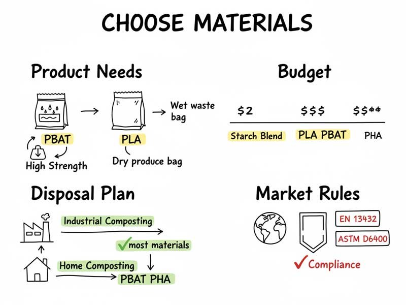 How to Choose Materials Based on Business Needs