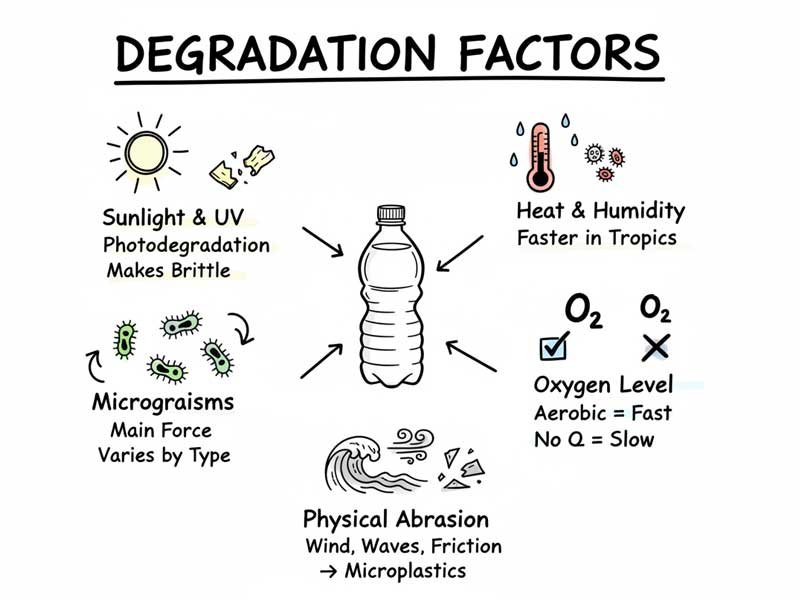 Plastic Degradation Factors