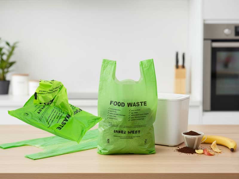 FOGO compostable garbage bags