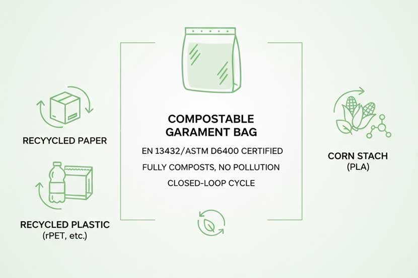 Sustainable Packaging Materials Comparison