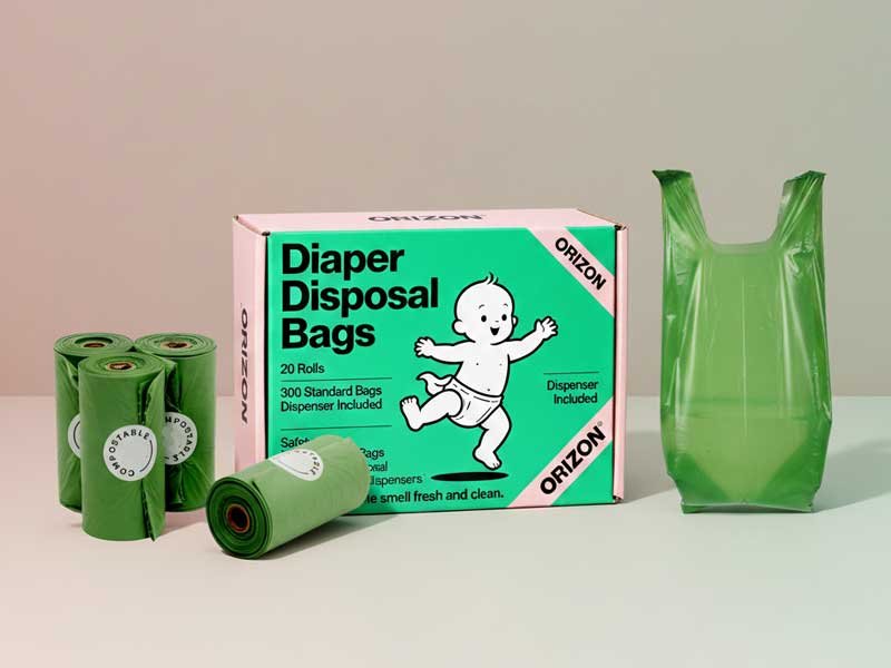 T Shirt Compostable Nappy Disposal Bags