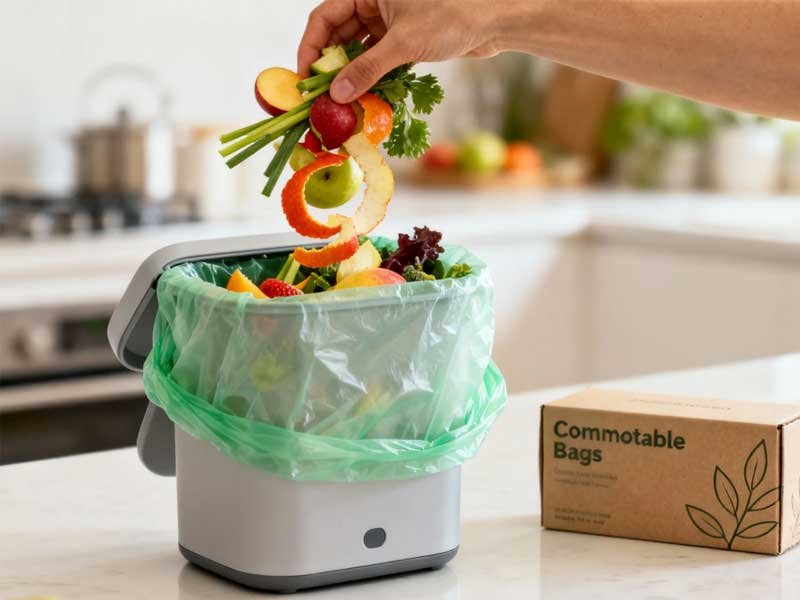 biodegradable garbage bags small
