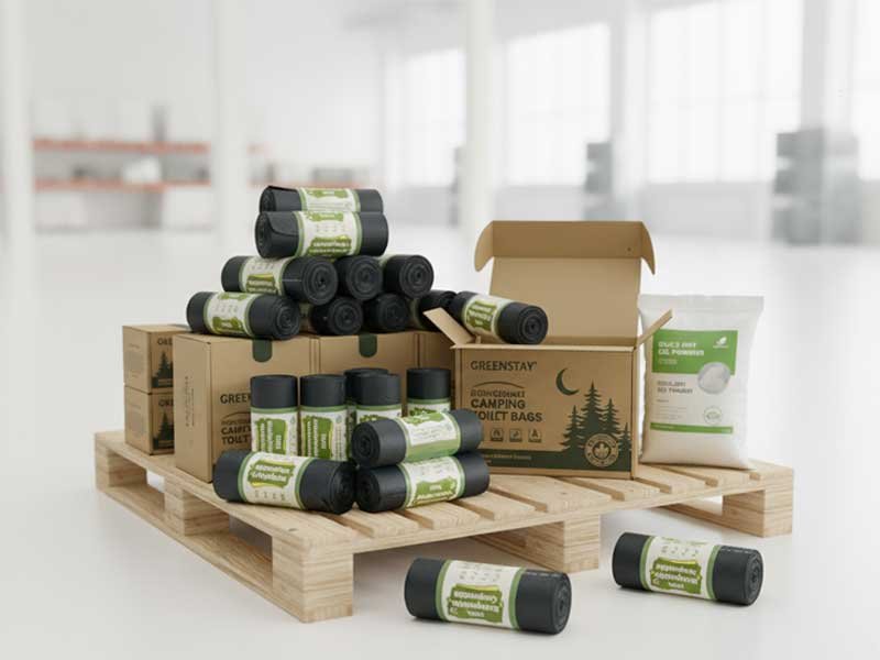 biodegradable toilet bags for camping