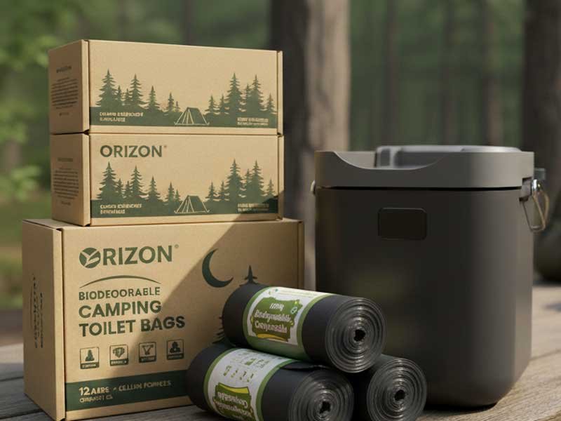 compostable toilet bags for camping