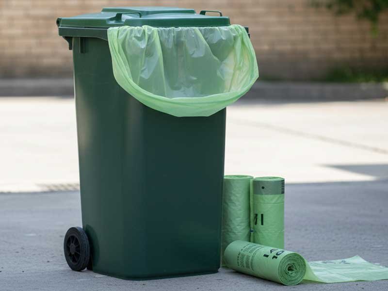 240L Council FOGO Wheelie Bin Liners