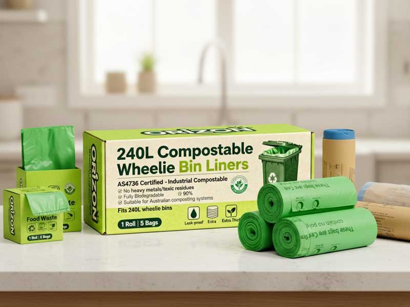 240L Wheelie Bin Liners