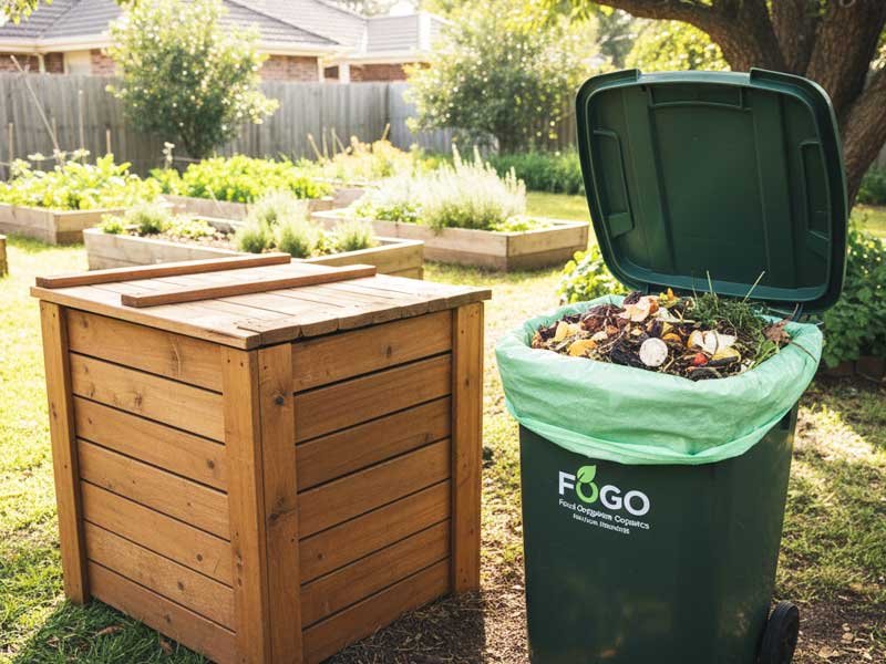 AS4736 industrially compostable wheelie bin liners