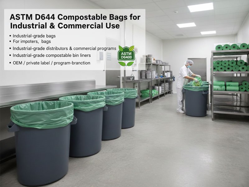 ASTM D6400 Compostable Bags