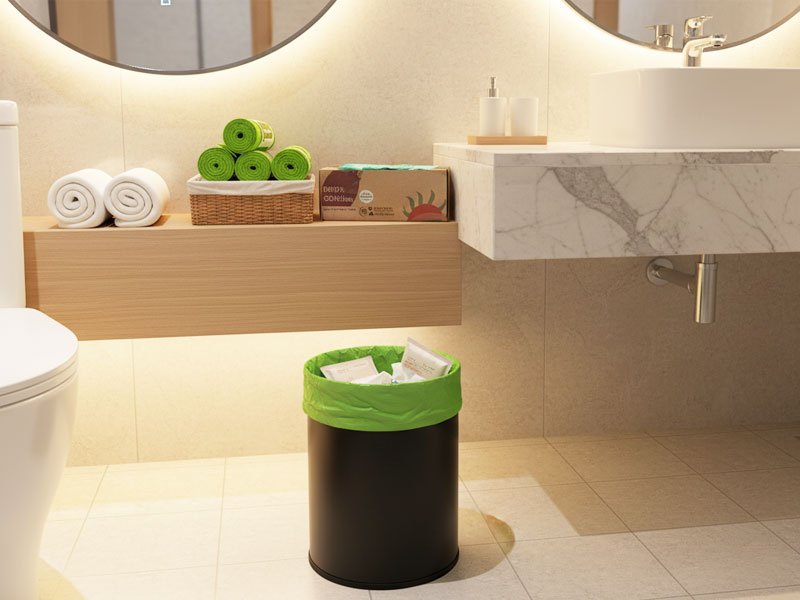 Bathroom and Personal Trash Cans