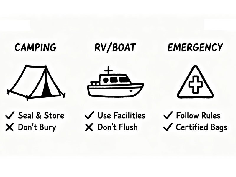 Biodegradable Toilet Bags Disposal Guide for Safe Use 4 biodegradable toilet bags disposal