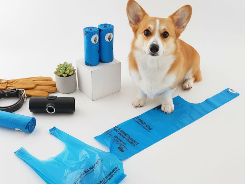 Compostable Tie-Handle Dog Waste Station Bags