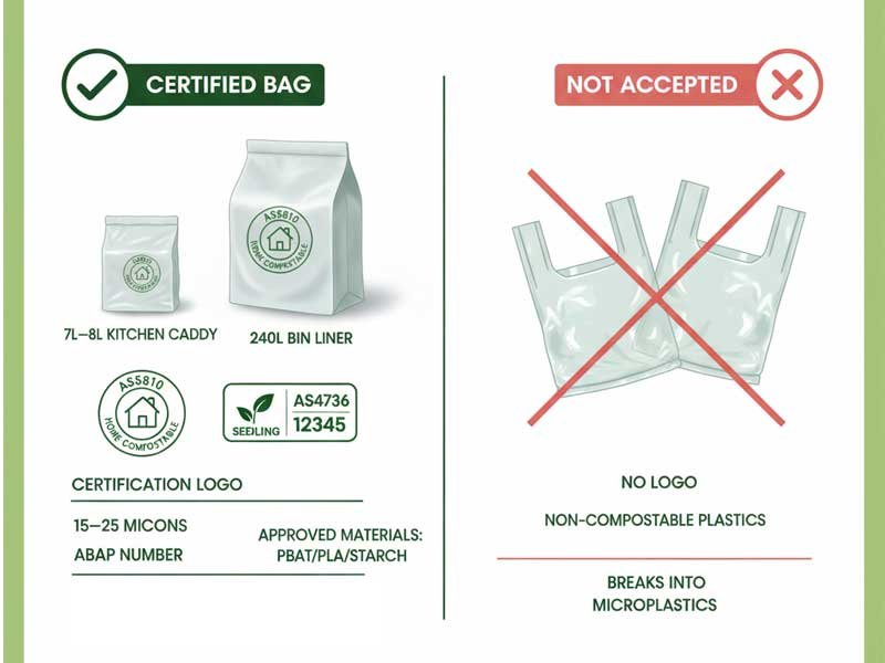 How to Distinguish ABA Certified Compostable Bags