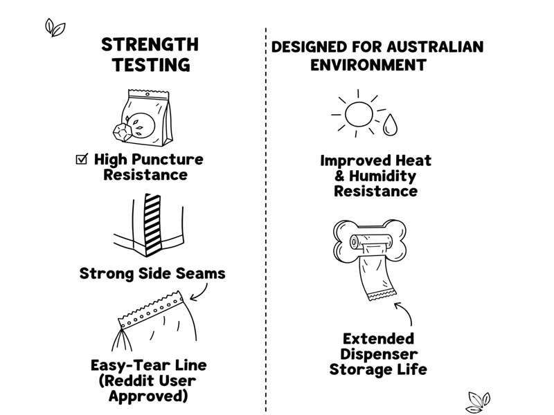 Poo Bags Tested for strength