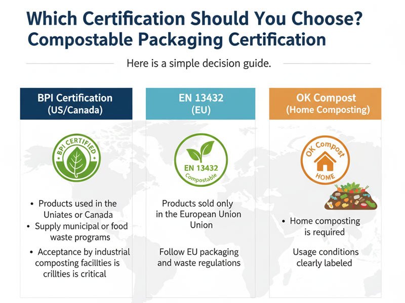 BPI vs EN 13432: Which Compostable Certification Should You Use? 4 Which Certification Should You Choose