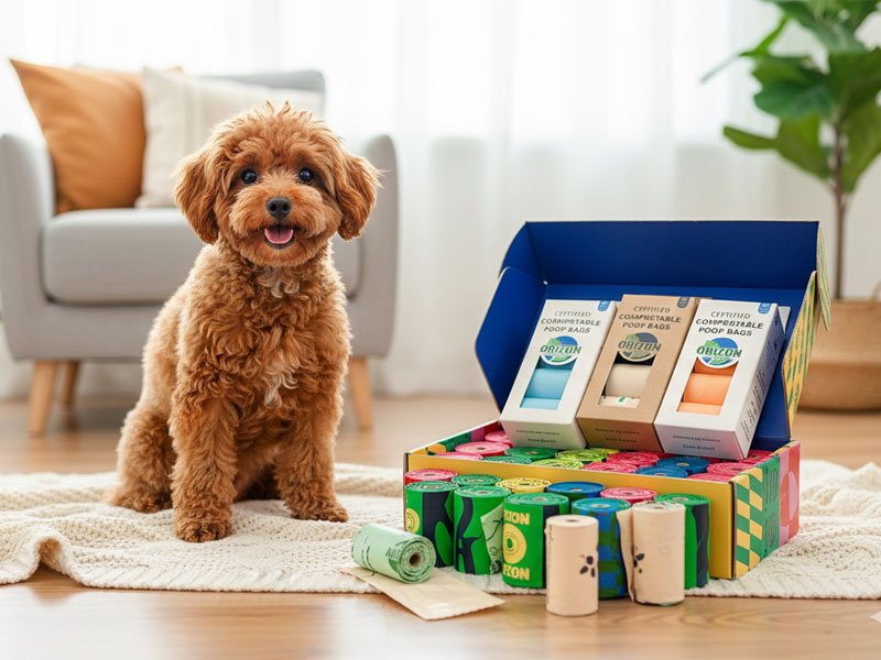 commercial roll dog waste bags