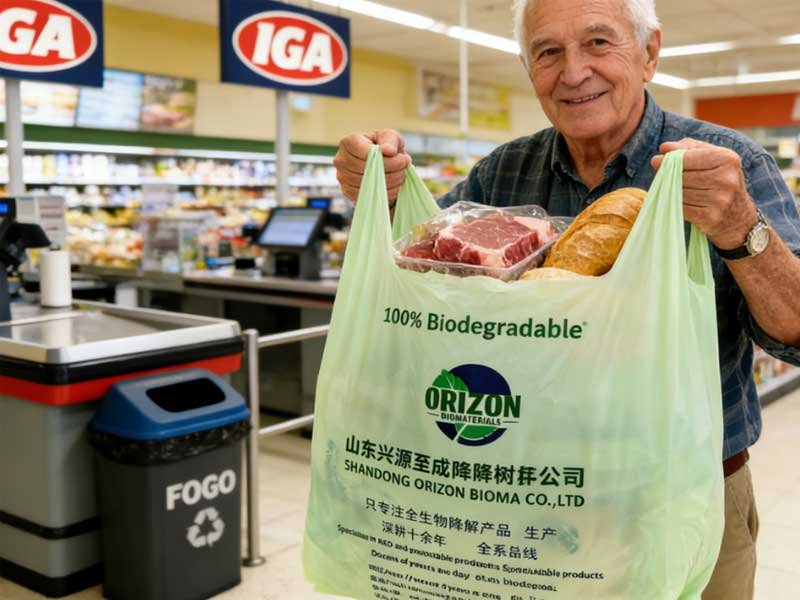 eco-friendly supermarket bags