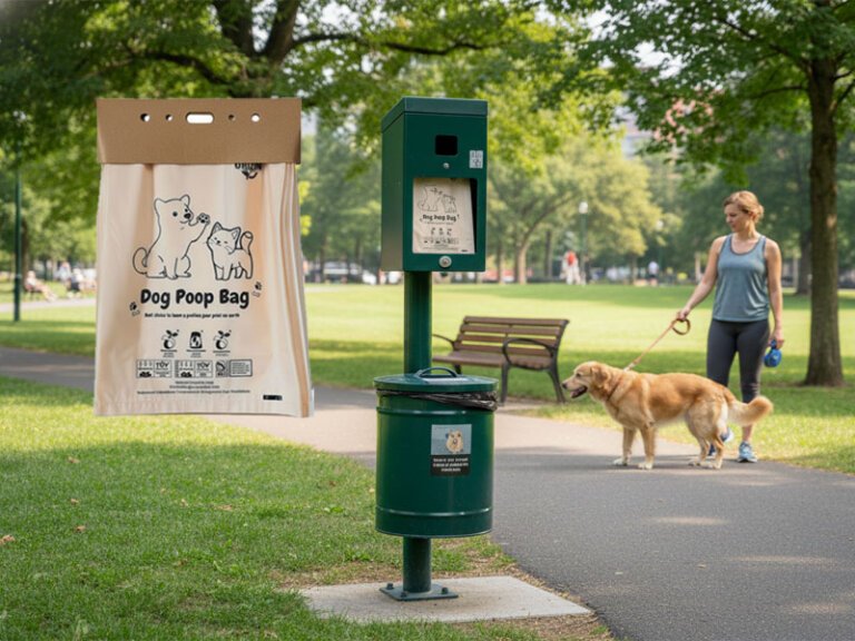 Compostable Header Dog Waste Bags