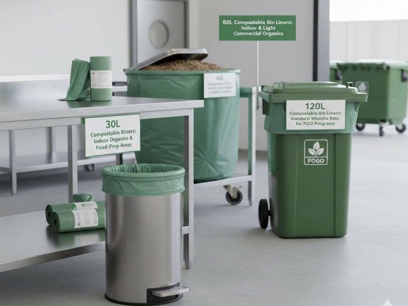 30L vs Other Compostable Bin Liner Sizes