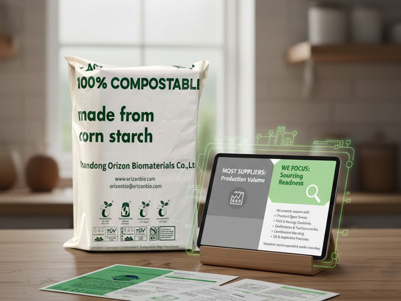 Certified compostable mailers procurement