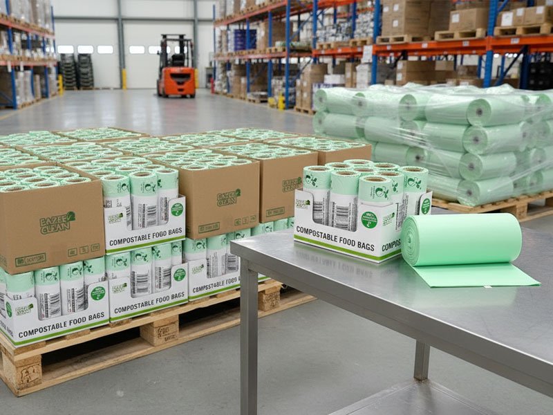 Compostable Fruit & Veg Roll Bags Wholesale