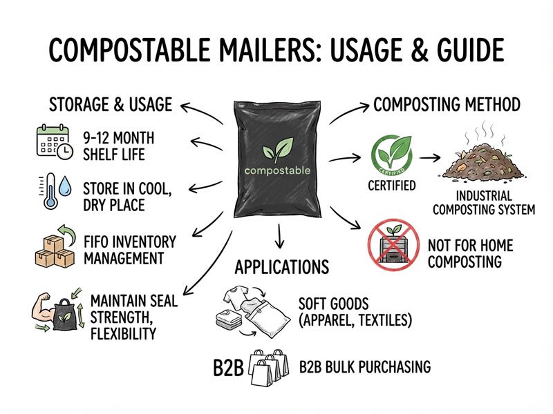 Compostable Mailer Bags in the USA Market
