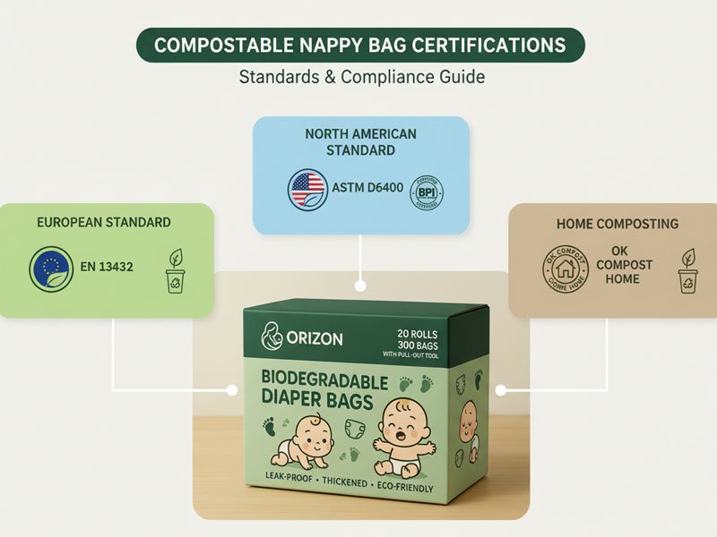 Compostable Nappy Bag Certifications
