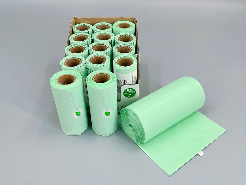 Compostable produce packaging bags