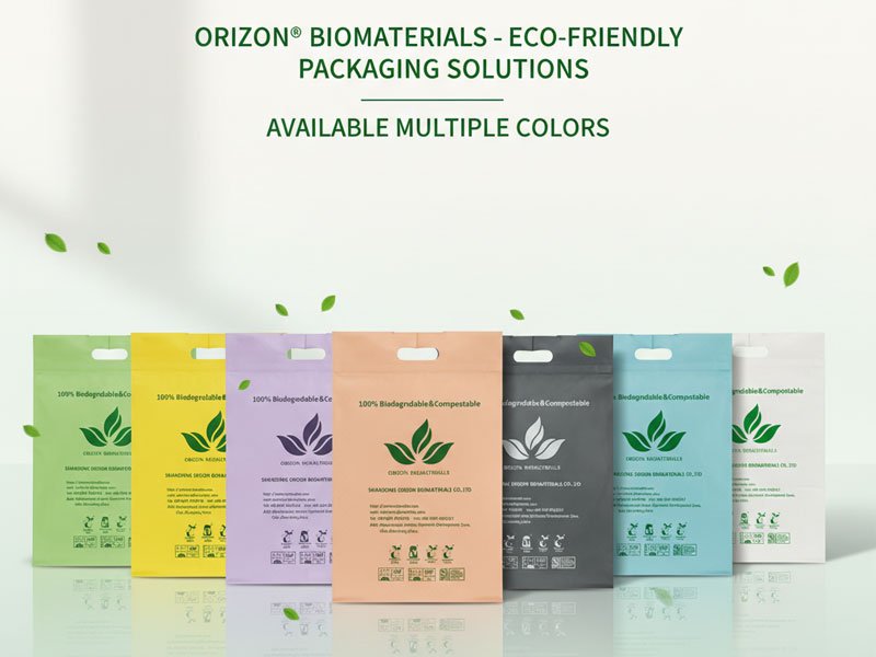 Die-Cut Compostable Bags for Fashion Retail: Size, Printing, and Compliance 4 Die-cut composting bags in different colors