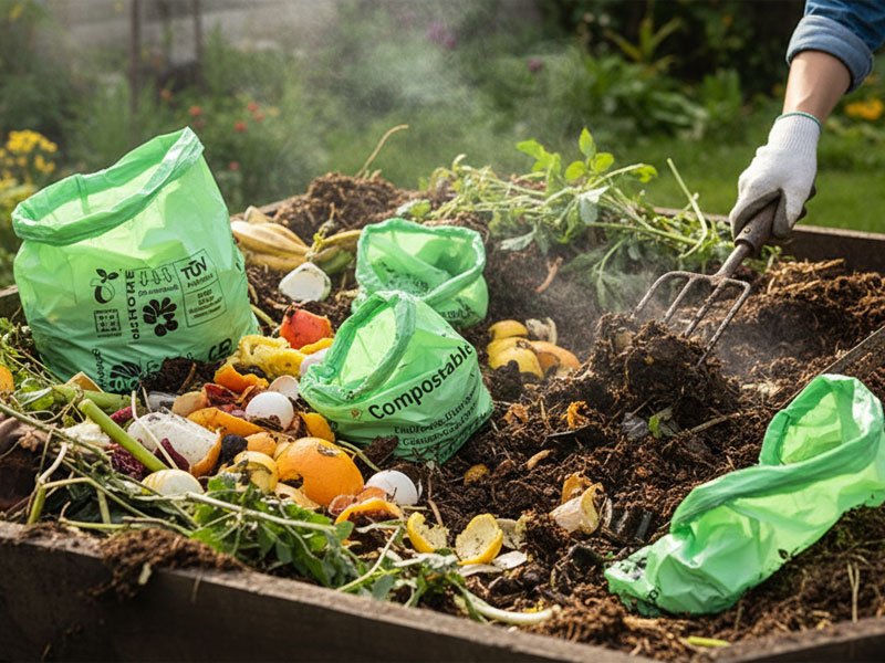 Dispose of Biodegradable & Compostable Bags