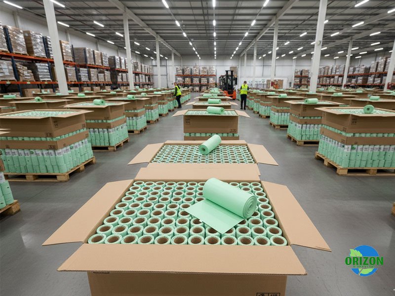 Flat Compostable Produce Bags Wholesale