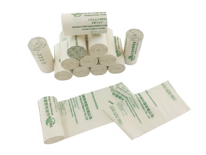 Flat-mouth Compostable Caddy Liners