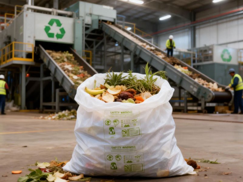 Industrial Compostable Garbage Bags