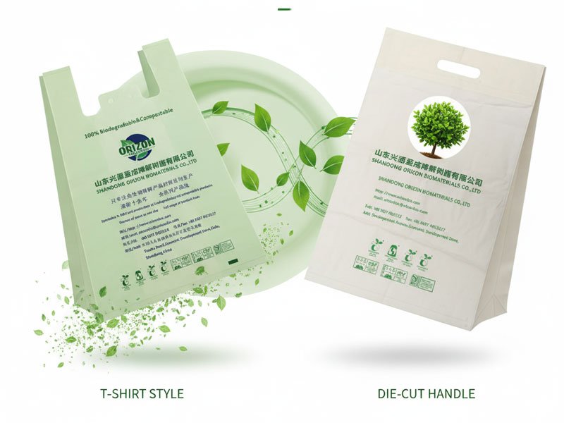 Retail Carry Bags Explained: T-Shirt Bags vs Die-Cut Bags 3 T-Shirt Bags vs Die-Cut Bags