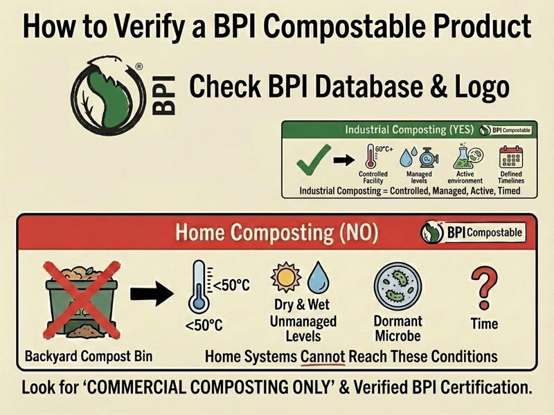 What Does BPI Compostable Mean? Definition & Verification 4 Verify a BPI Compostable Product