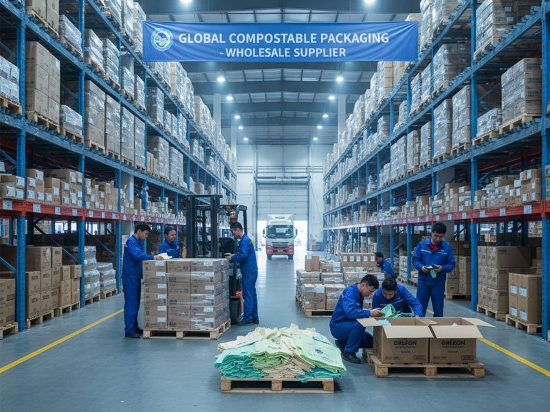 Wholesale suppliers of compostable shopping bags