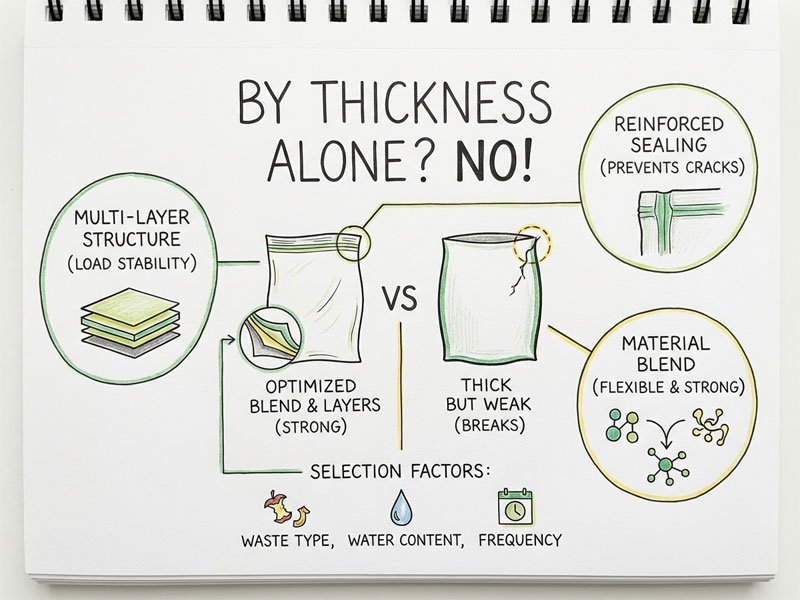 compostable bags for industrial composting