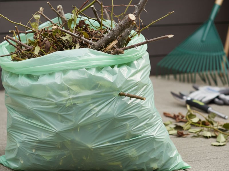 compostable lawn & leaf bags