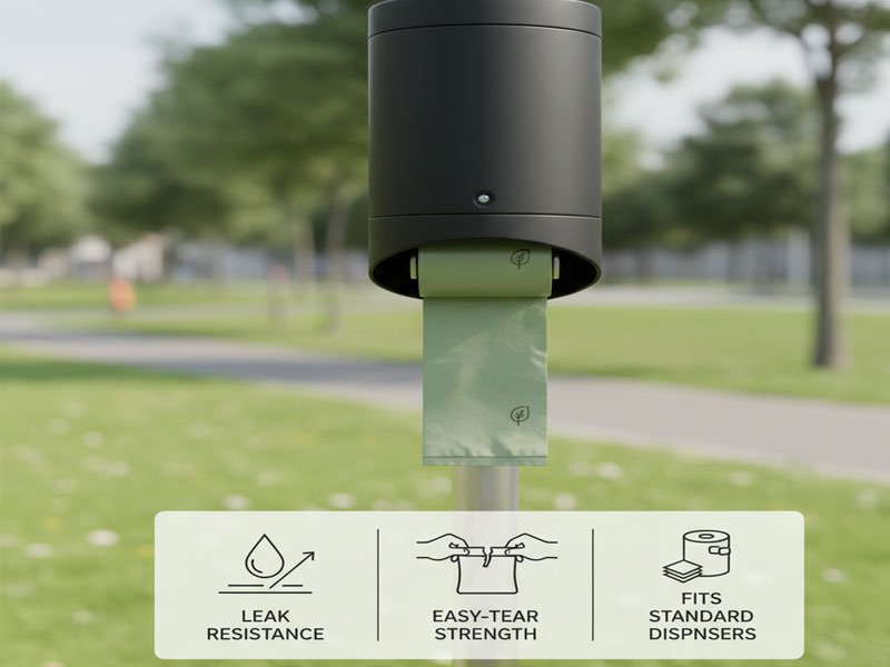 Compostable pet poop bags